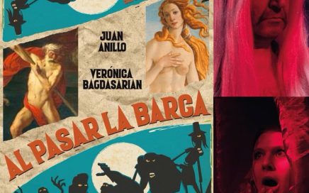 Verónica Bagdasarian en "Al pasar la barca" en Microteatro por dinero Madrid